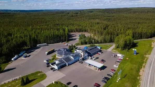 Neste Karhunpesä Kontiomäki -aseman infonäyttöviestintä
